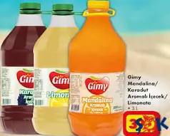 GİMY MANDALİNA/KARADUT AROMALI İÇEÇEK/LİMONATA 3 L fiyat ve kampanya bilgisi